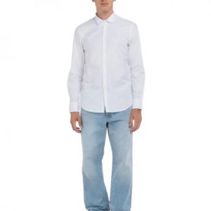 Camisa Replay Slim fit en popelina