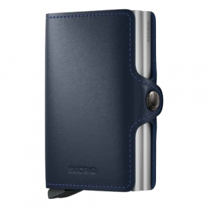 Cartera Secrid Twinwallet Original Marino-Plata