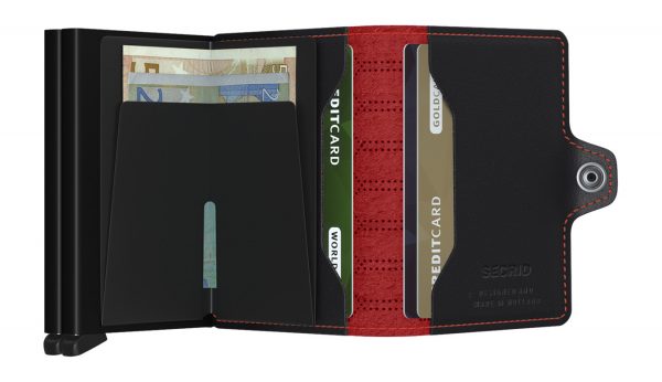 Cartera Secrid twinwallet fuel black-red - Imagen 3