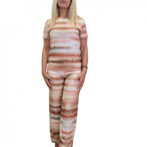 Camiseta con lentejuelas multicolor