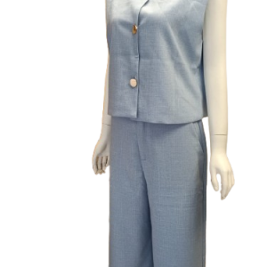 Pantalón vestir azul celeste