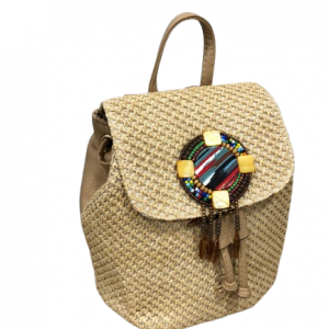 Mochila pequeña rafia