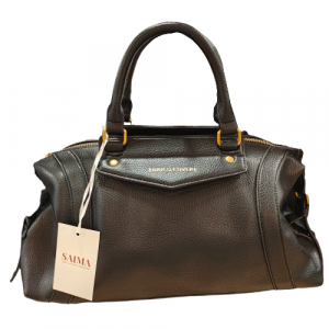 Bolso color negro. Mujer. Asas y bandolera