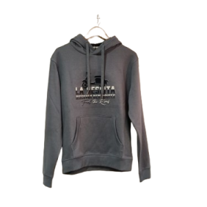 Sudadera la vespita. Con capucha. Hombre. Logo frontal